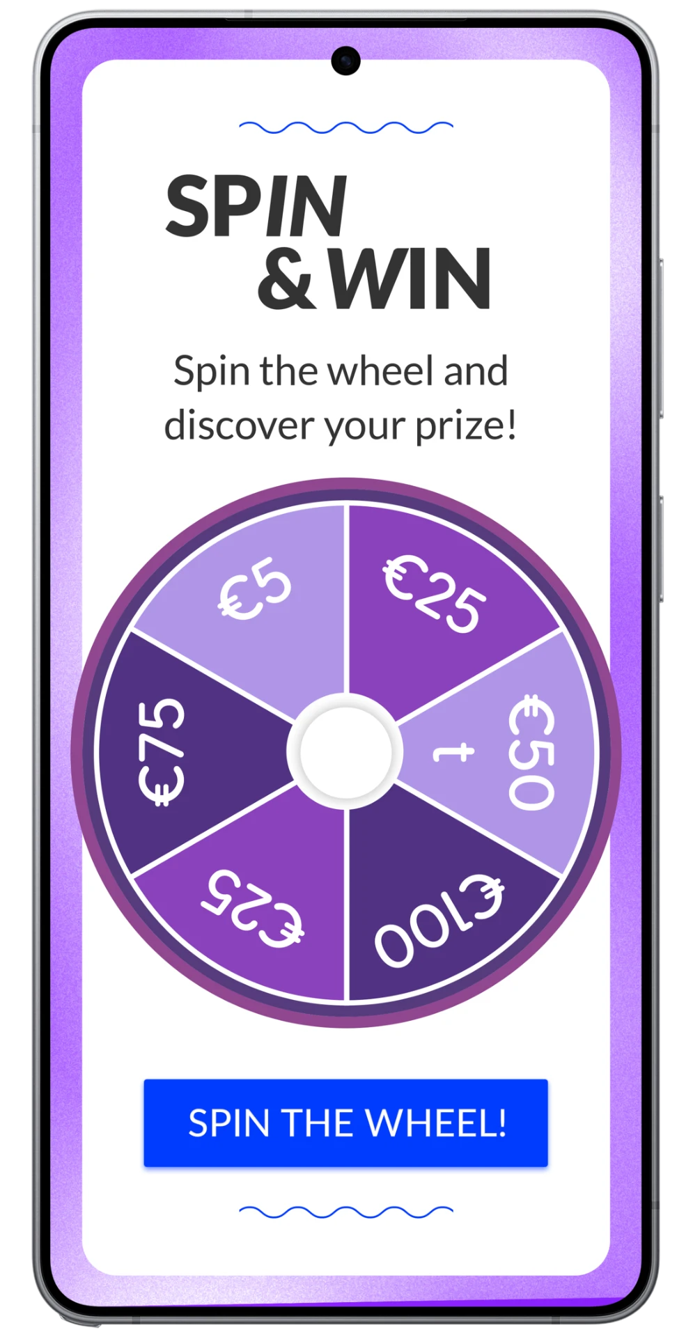 Basebuilder gamification campaign on a phone