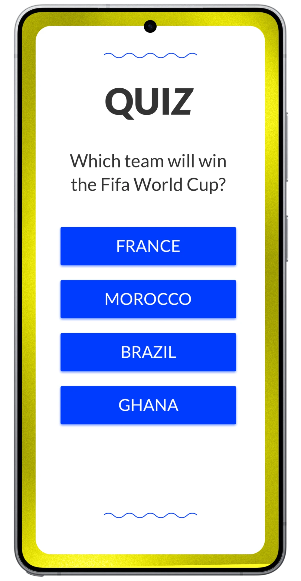 Basebuilder gamification campaign on a phone