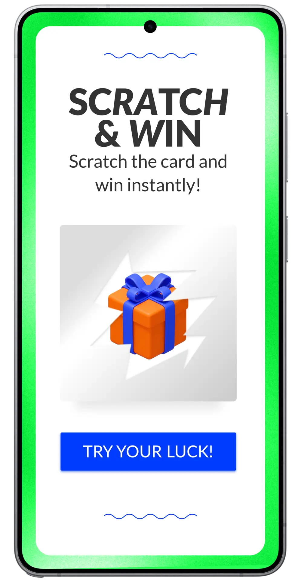 Basebuilder gamification campaign on a phone